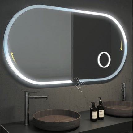 Espejo Led Eliptico INDIANA