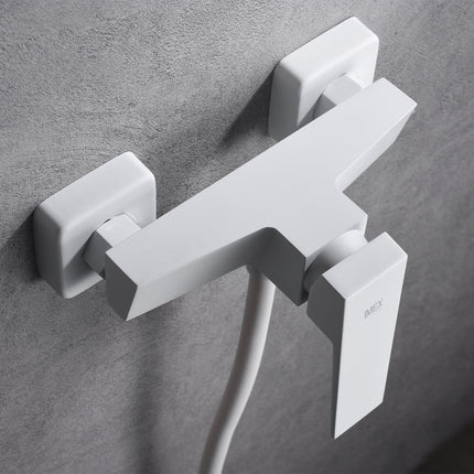 Kit Ducha Monomando ART Blanco Mate