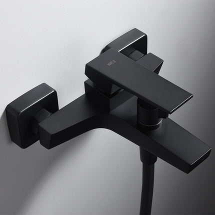 Kit Baño Ducha Monomando ART Negro Mate