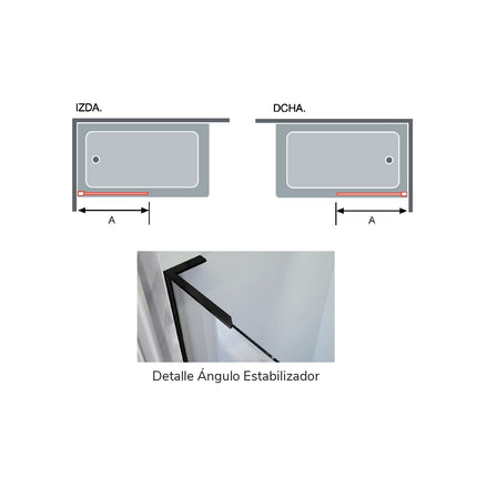 Mampara de FRESH  FR703 lado