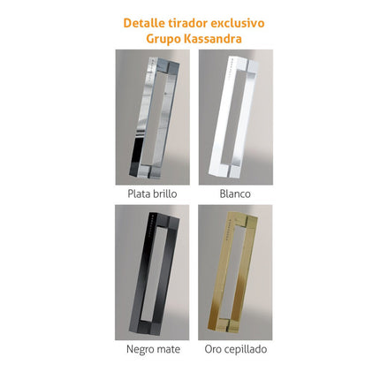 tiradores GLASÉ GS102 