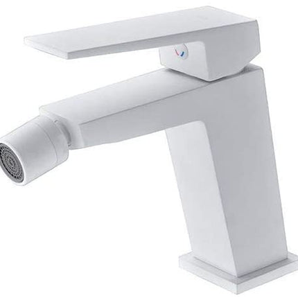 Grifo Bidé Monomando ART Blanco Mate IMEX 