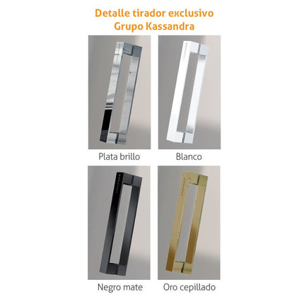 tiradores Mampara GLASÉ GS100