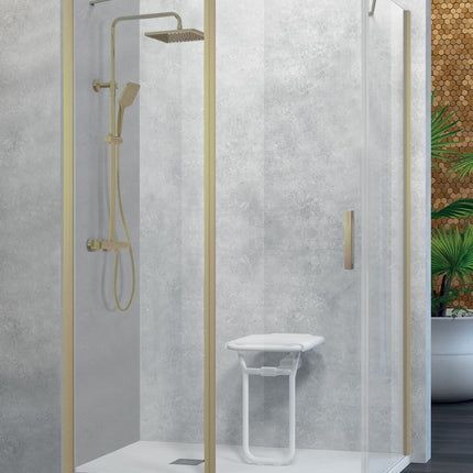 Mampara NARDI NA508 oro cepillado