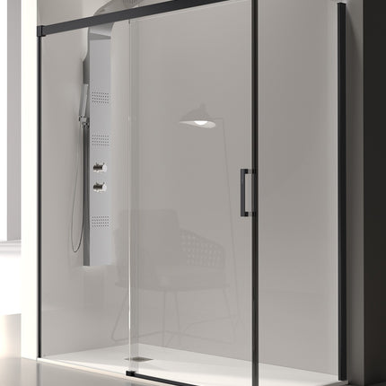 Mampara GLASÉ GS102 negro mate