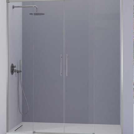 Mampara URBAN  UR100 plata brillo