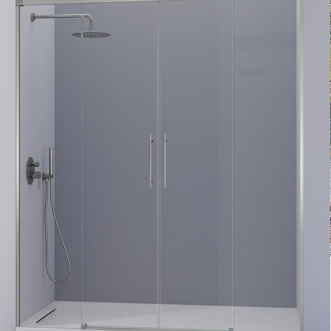 Mampara URBAN  UR100 plata brillo