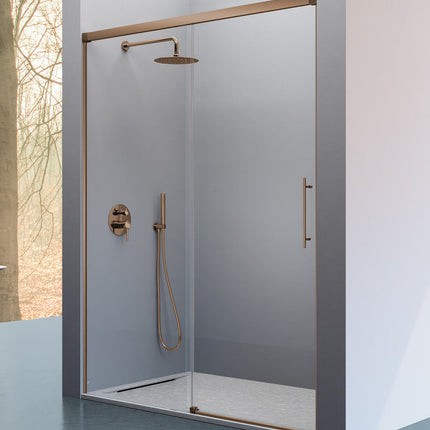 Mampara URBAN UR102 bronce cepillado