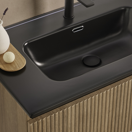 Mueble de Baño ETNA de Sanchis | 2 Cajones con Lavabo Cerámico | 7 Acabados