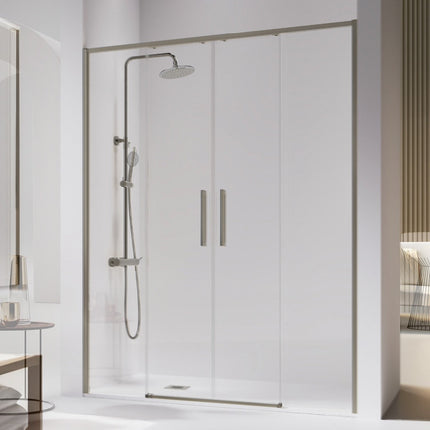 Mampara DELTA  DE100 gun metal