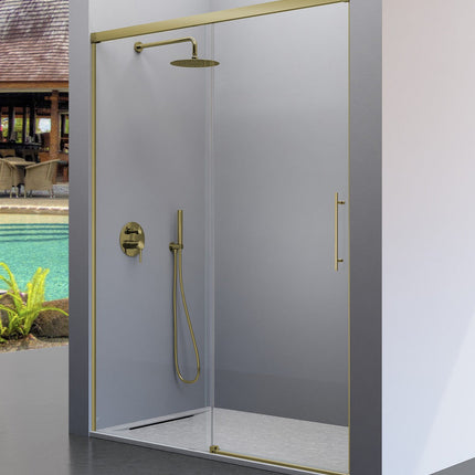 Mampara URBAN UR102 oro cepillado