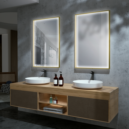 Espejo de baño Led Cuadrado ABILITY