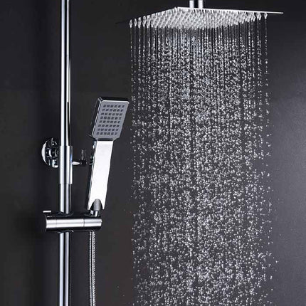 Conjunto Ducha Monomando ART de Imex  con Barra Telescópica | Cromo Brillante