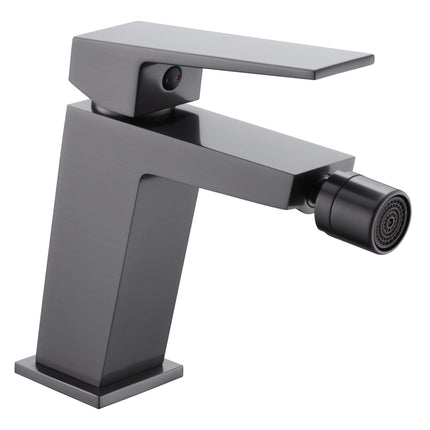 Monomando Bidé ART Black Gun Metal IMEX  