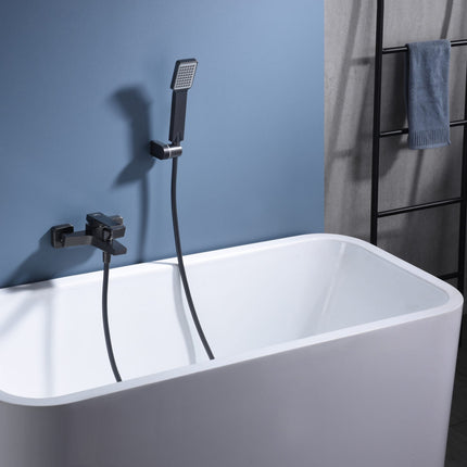 Kit Baño y Ducha Monomando ART de Imex| Black Gun Metal | Acabado PVD Resistente