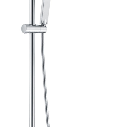Conjunto Ducha Monomando ART de Imex  con Barra Telescópica | Cromo Brillante