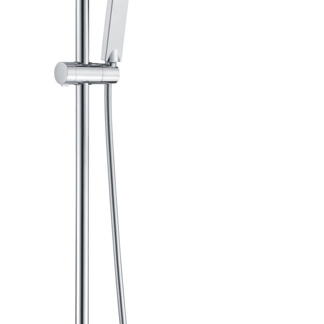 Conjunto Ducha Monomando ART de Imex  con Barra Telescópica | Cromo Brillante