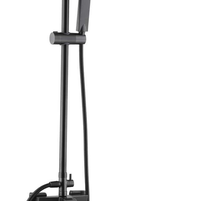 Conjunto Ducha Monomando ART, Black Gun Metal