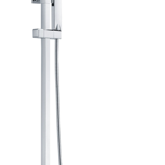 Conjunto de Ducha Monomando con Barra Telescópica | Grifo Ducha Cromo | IMEX BDF016 FIYI