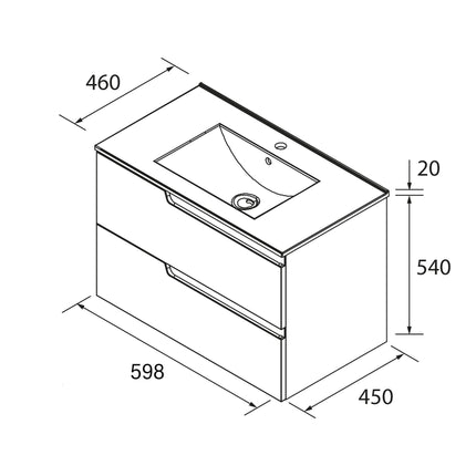 Medidas Conjunto Vima 600