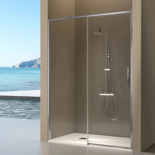 mampara delta DE102 plata brillo