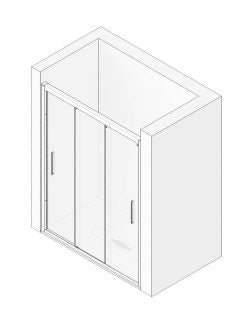 dibujo Mampara ZIRCON de Seviban