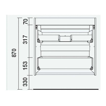 medidas FUSSION LINE 700