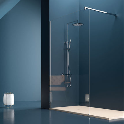 Mampara FIX de Quadra Cromo