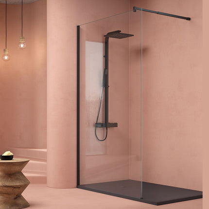 Mampara FIX de Quadra Negro