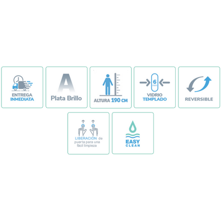 Iconos Semicircular de ducha S300