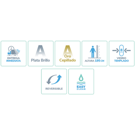 Iconos mampara fresh de kassandra