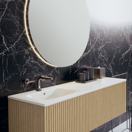 Lavabo MILO desplazado de OhMyShower