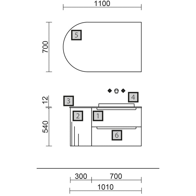 Medidas Conjunto MONTERREY 100 Black Velvet