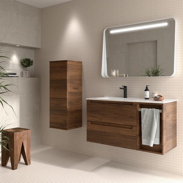 Conjunto MONTERREY 100 cm Nogal Maya