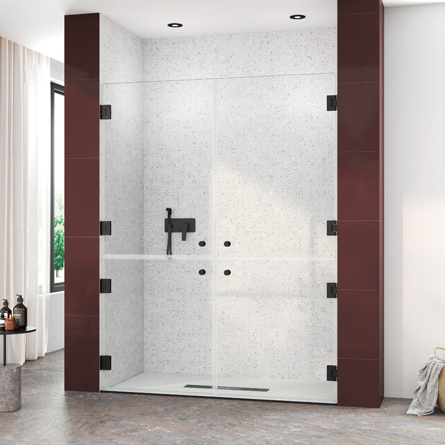 Mampara MUXIA Movilidad Reducida | 2 Puertas Partidas | Apertura Total | Gran Accesibilidad