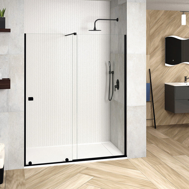 Mampara Frontal MAHATTAN de Becrisa Negro