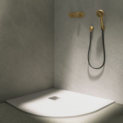 plato de ducha nature curve blanco