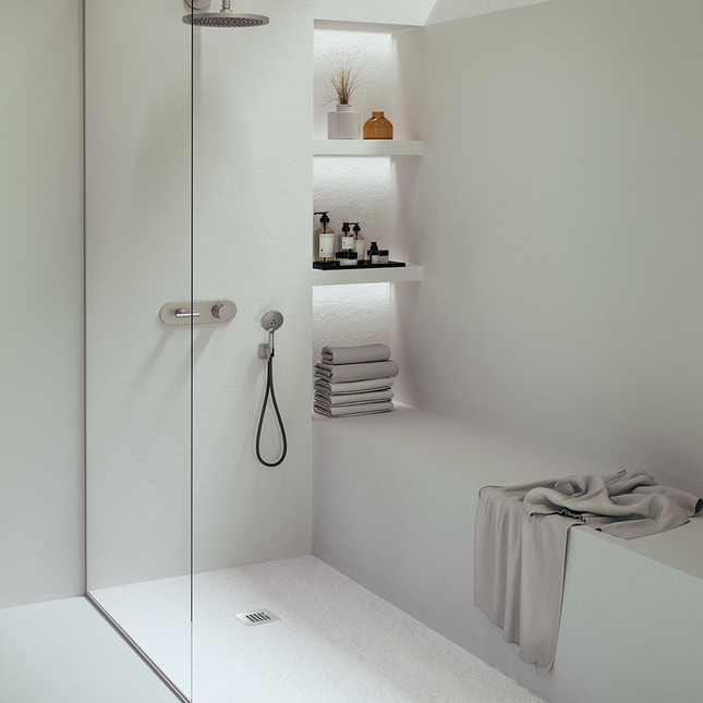 plato de ducha nature con mampara