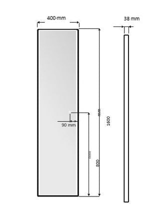Medidas Espejo NEW YORK