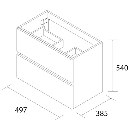 croquis fusion line 40 2 cajones