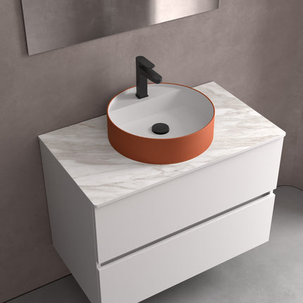 Lavabo de posar BICA terracota