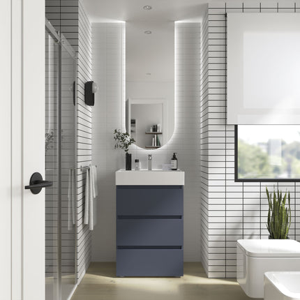 Mueble SPIRIT 3 Cajones 700 azul noche