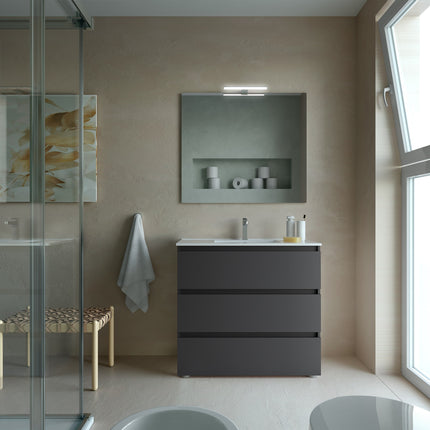 Mueble SPIRIT 3 Cajones 900 antracita