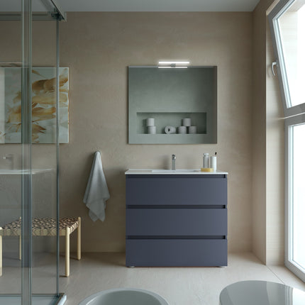 Mueble SPIRIT 3 Cajones 900 azul noche