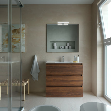 Mueble SPIRIT 3 Cajones 900 nogal