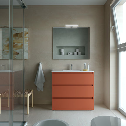 Mueble SPIRIT 3 Cajones 900 terracota