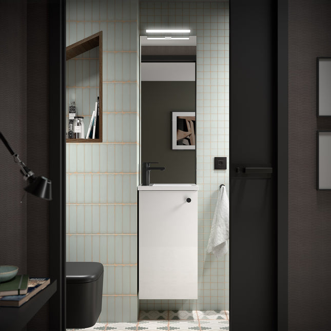 Mueble de baño MARVILLE Blanco brillo