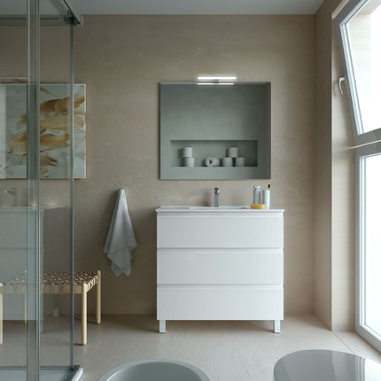 Mueble SPIRIT 3 Cajones 900 blanco mate