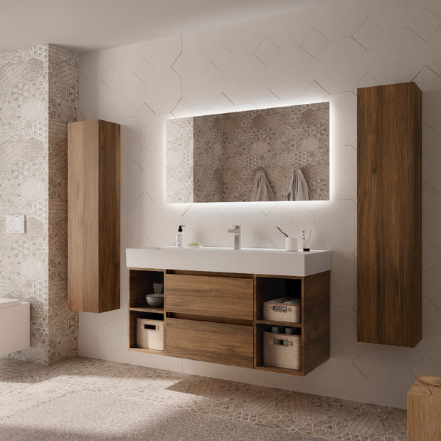 Bequia 2 Cajones y 2 Coquetas Nogal