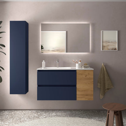 BEQUIA 2 Cajones y 1 Puerta azul